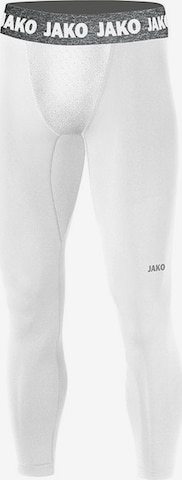 JAKO Athletic Underwear in White: front