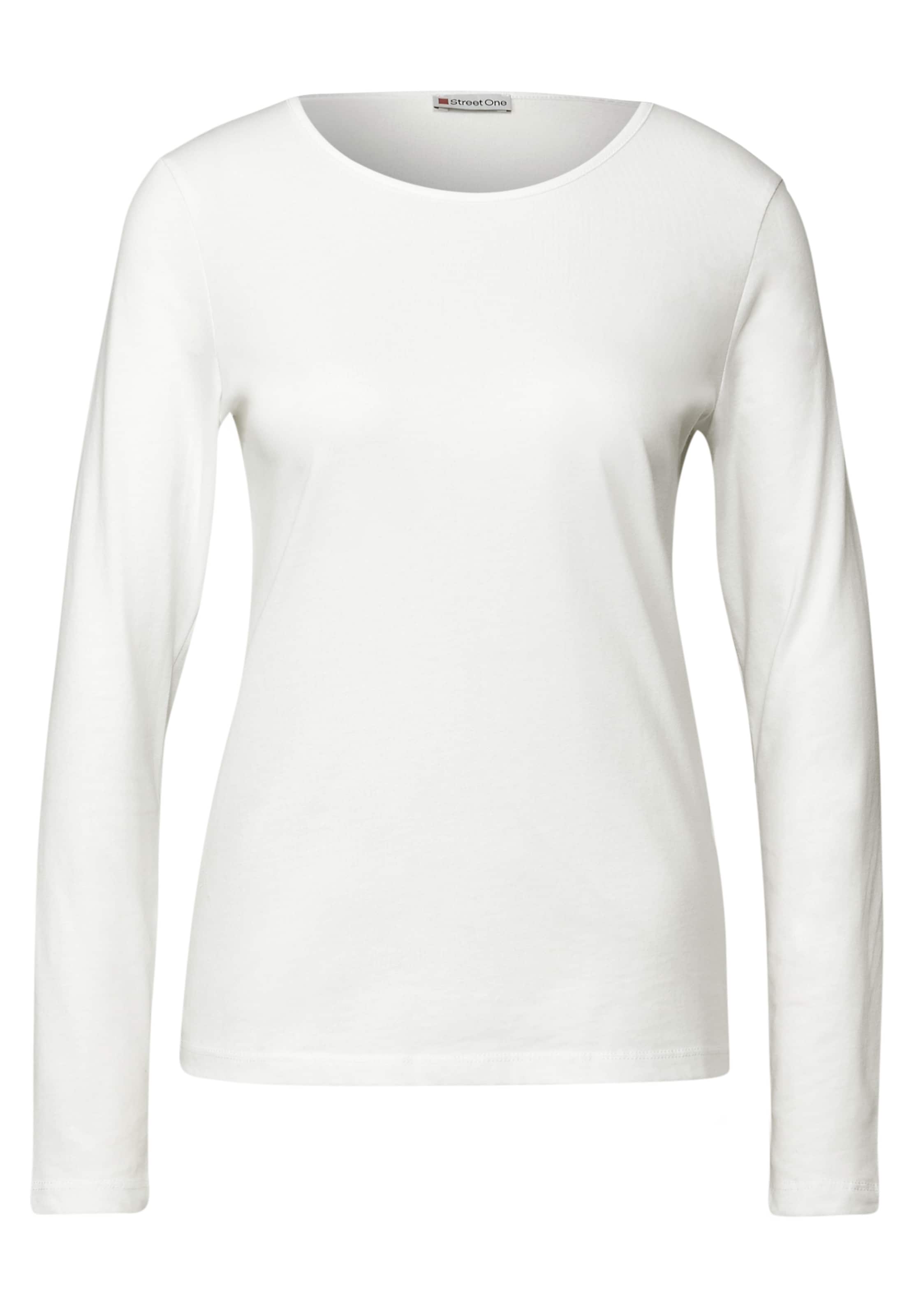 STREET ONE Shirt in Weiß: Vorderseite