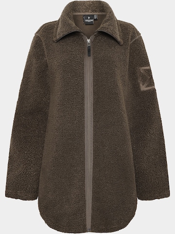 Veste en polaire 'UMI' Didriksons en marron : devant