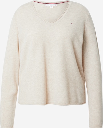Pull gris tommy hilfiger femme hotsell