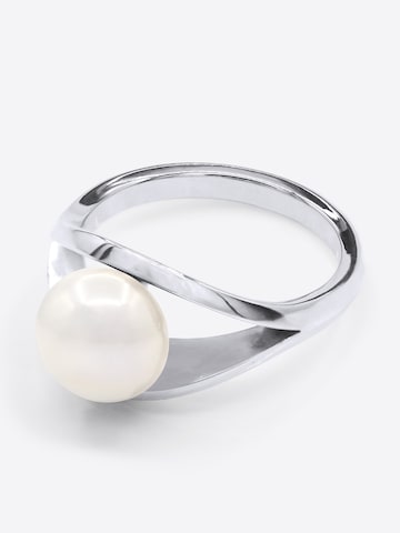 Ateliers Saint Germain - Anillo 'Dombourg' en plata: frente