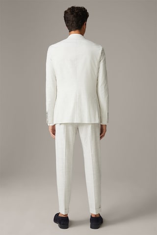 Coupe slim Costume 'Ayres-Luc' STRELLSON en blanc
