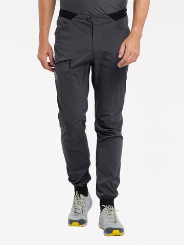 Haglöfs Slim fit Workout Pants 'L.I.M Fuse' in Grey: front