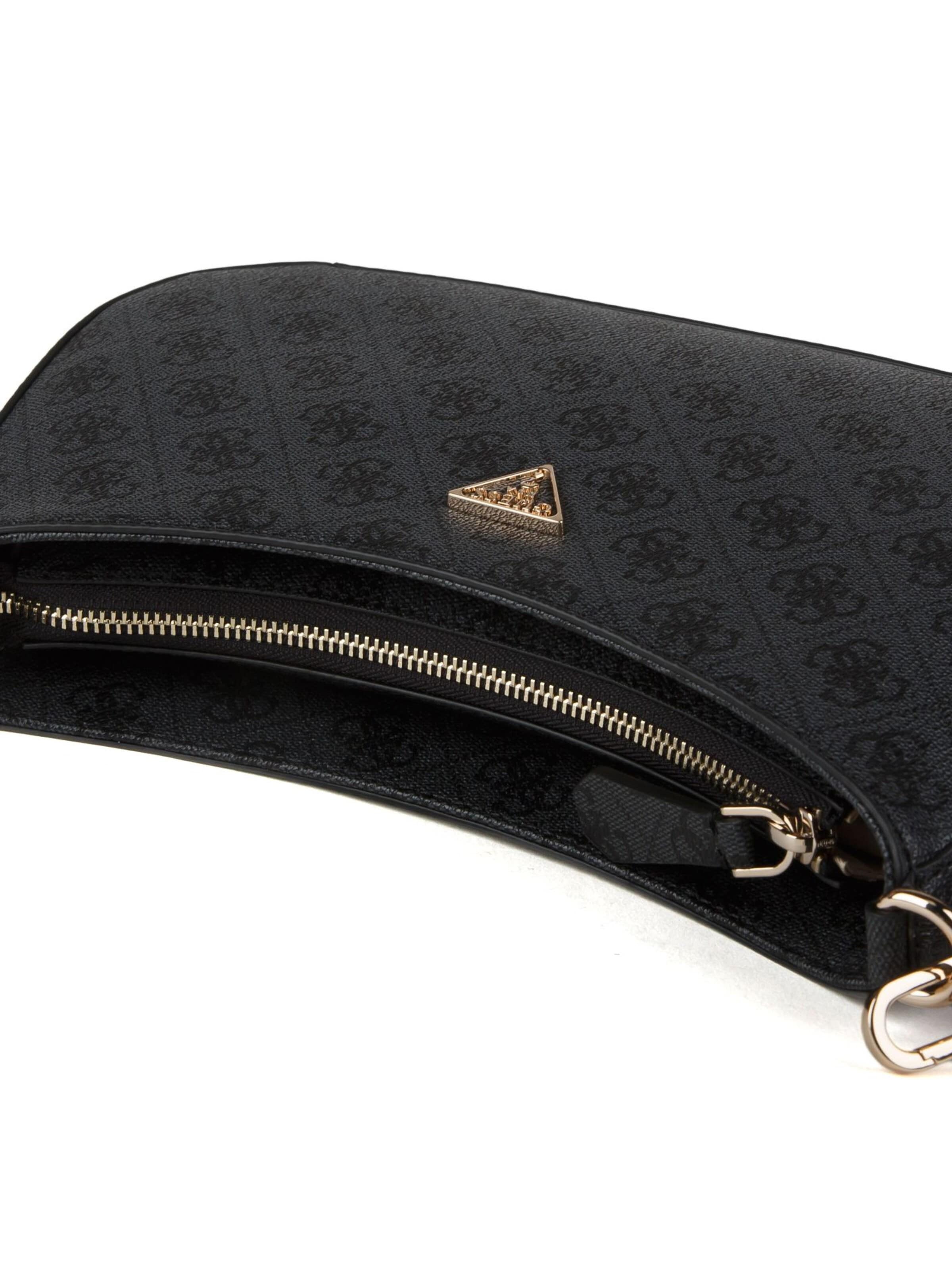 GUESS Schultertasche 'Noelle Ii Top Zip Shoulder Bag'‌‌‌‌‌‌ in Grau