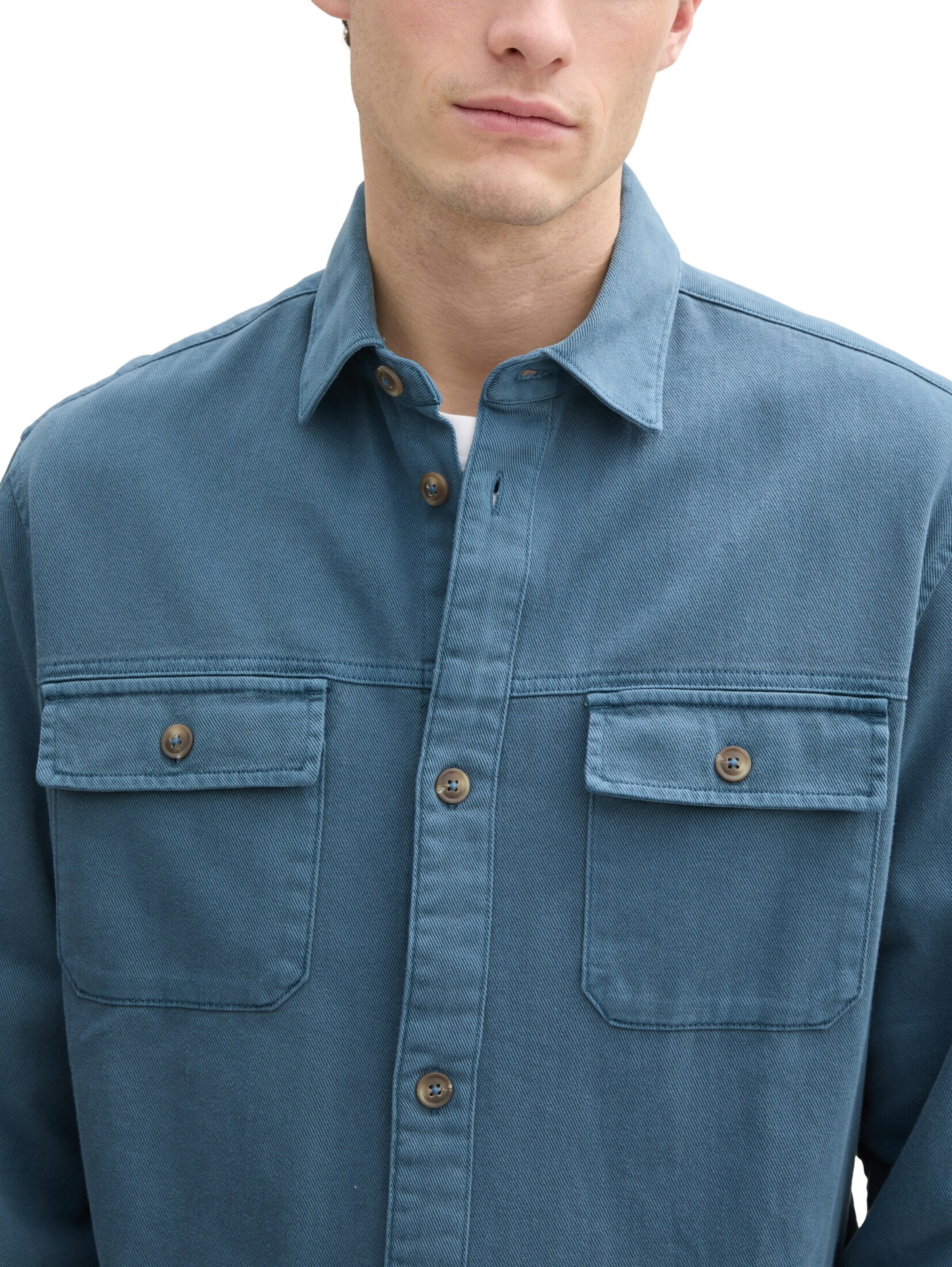 TOM TAILOR Jacke in Blau
