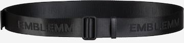 EMBLEMM Riem in Zwart: voorkant