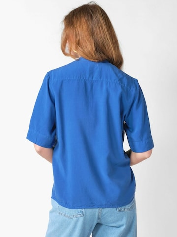 Klitmøller - Camisa ' Solrun ' em azul