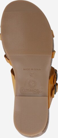 COSMOS COMFORT T-Bar Sandals in Yellow