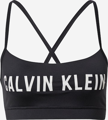 Calvin Klein Sport Biustonosz sportowy w kolorze czarny: przód