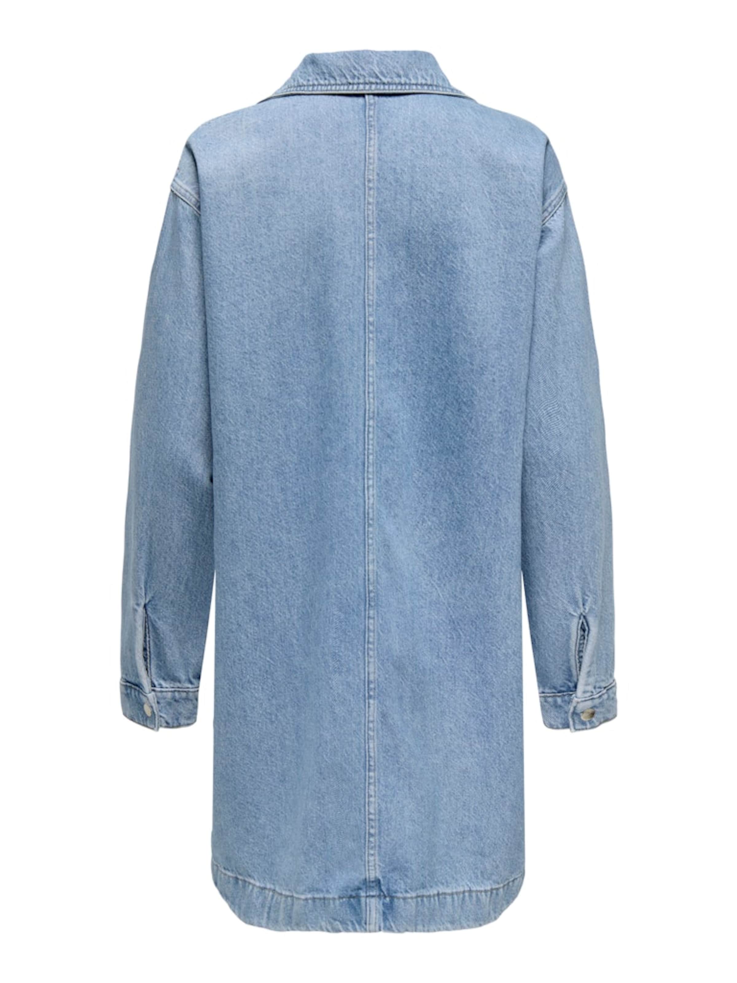 ONLY Платье-рубашка 'BIRDIE' в Синий