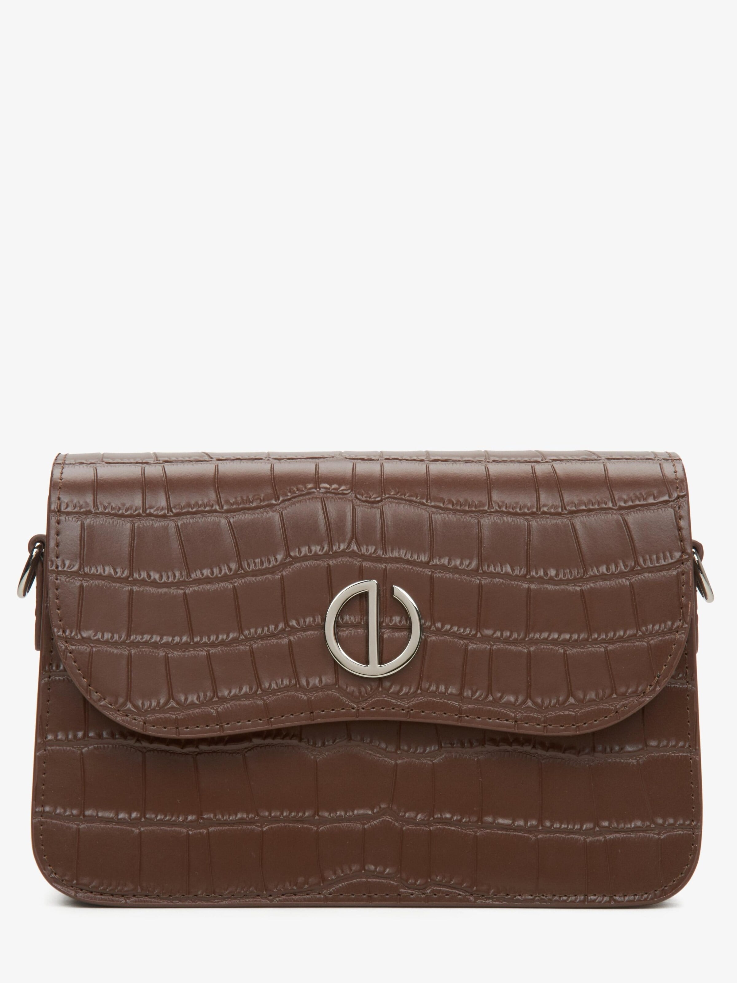 Estro Handtas '87266' in Bruin: voorkant