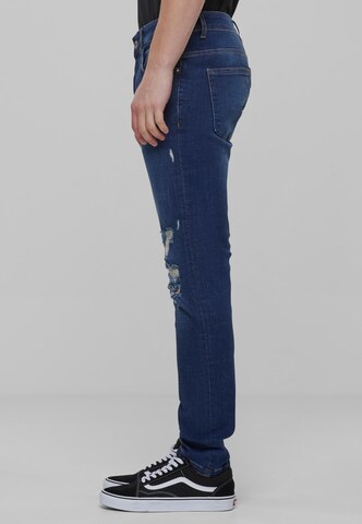 2Y Premium Skinny Jeans in Blauw