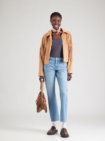 Pepe Jeans Normální Džíny – modrá