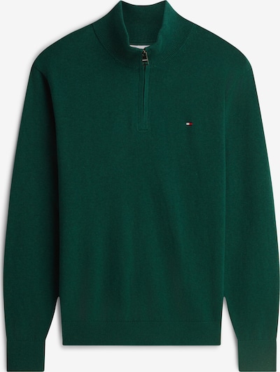 XS dydžio Megztinis iš TOMMY HILFIGER, spalva – tamsiai žalia, Prekių apžvalga