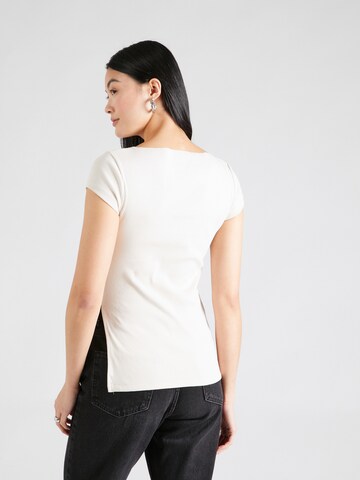 TOPSHOP T-shirt i beige