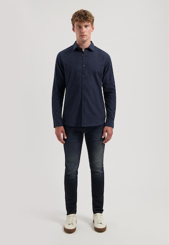 Dstrezzed Regular Fit Hemd 'Olav' in Blau