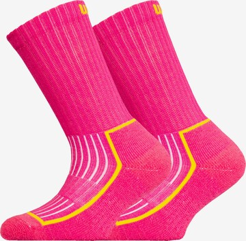 UphillSport Sportsocken 'SAANA JR' in Pink: predná strana