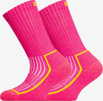 UphillSport Athletic Socks 'SAANA JR' in Pink: front