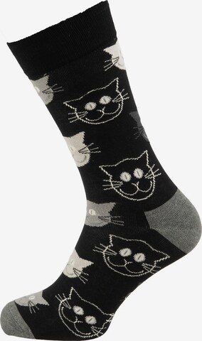 Chaussettes 'Cat' Happy Socks en rose