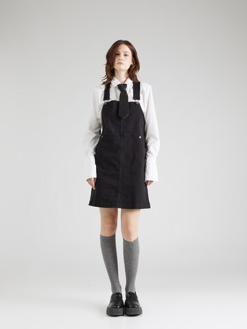 Monki Kleid in Schwarz: Vorderseite