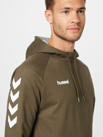 Hummel Спортивный свитшот в Зеленый