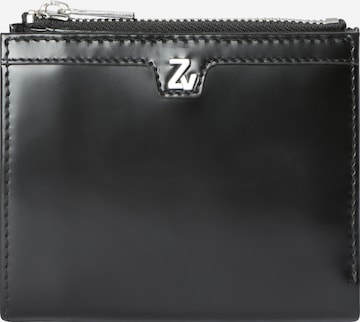 Zadig & Voltaire Wallet in Black: front