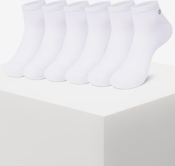 INDICODE JEANS Sokken 'Foltman' in Wit: voorkant