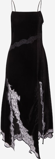 TOPSHOP Cocktailmekko 'velvet and lace maxi slip black' koossa 34 värissä musta, Tuotenäkymä