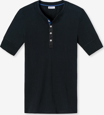 SCHIESSER Shirt 'Karl-Heinz' in Black: front