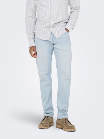 Only & Sons Regular Jeans 'ONSWeft' in Blue: front
