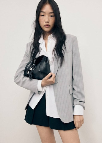 MANGO Blazer 'Bowery' in Grau