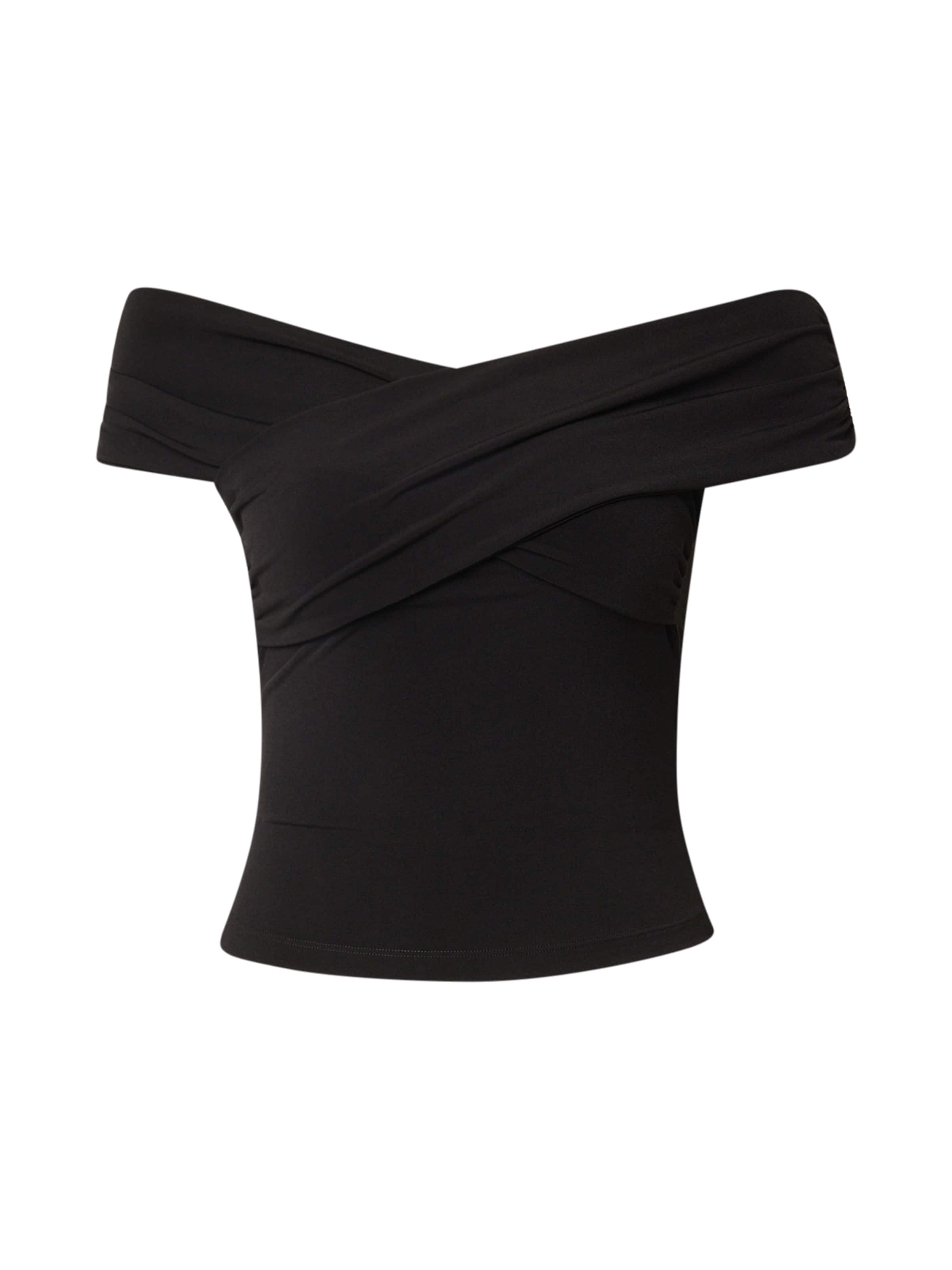 ABOUT YOU Top 'Marion' in Schwarz: Vorderseite