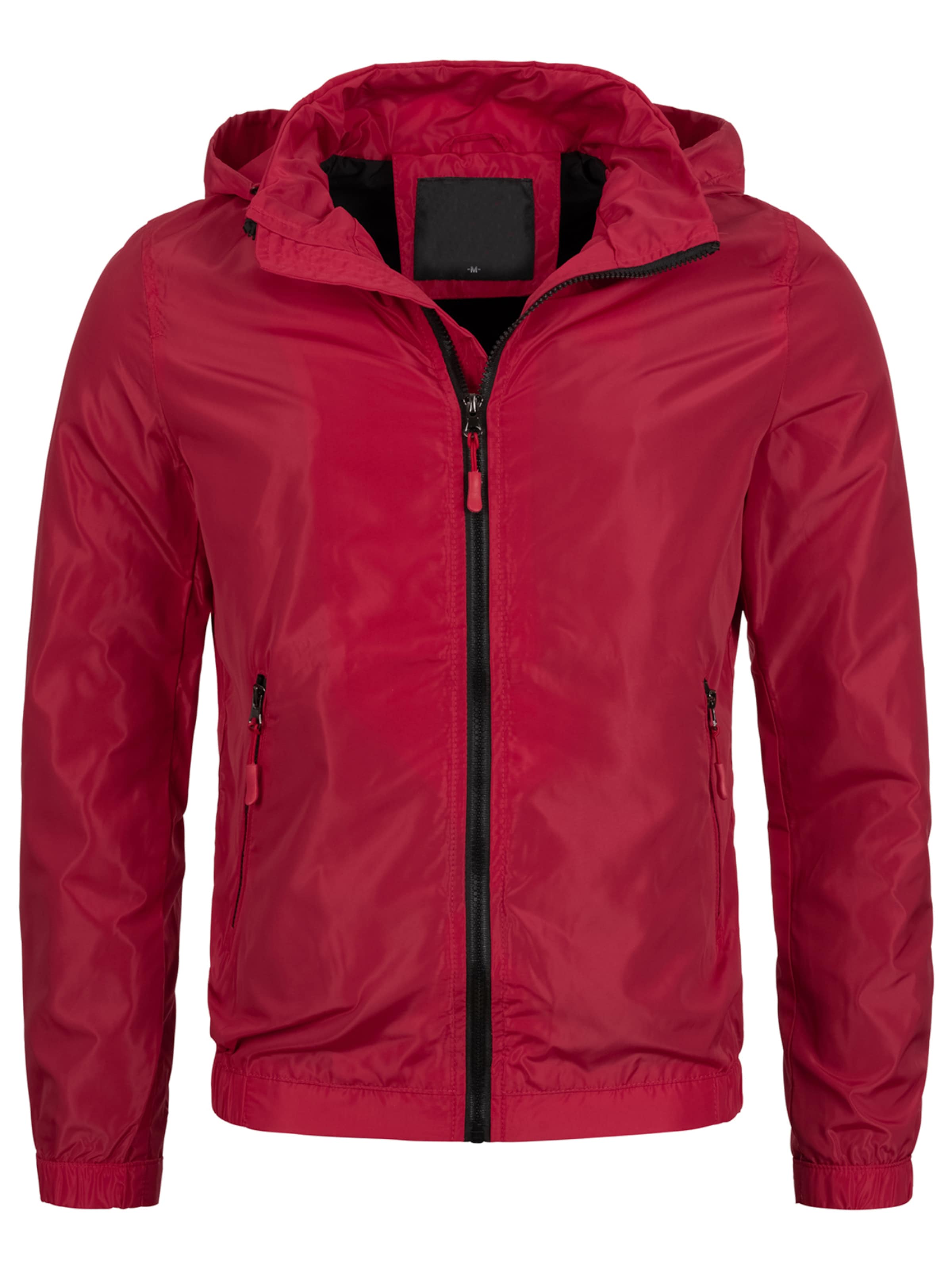 Rock Creek Jacke in Rot: Vorderseite