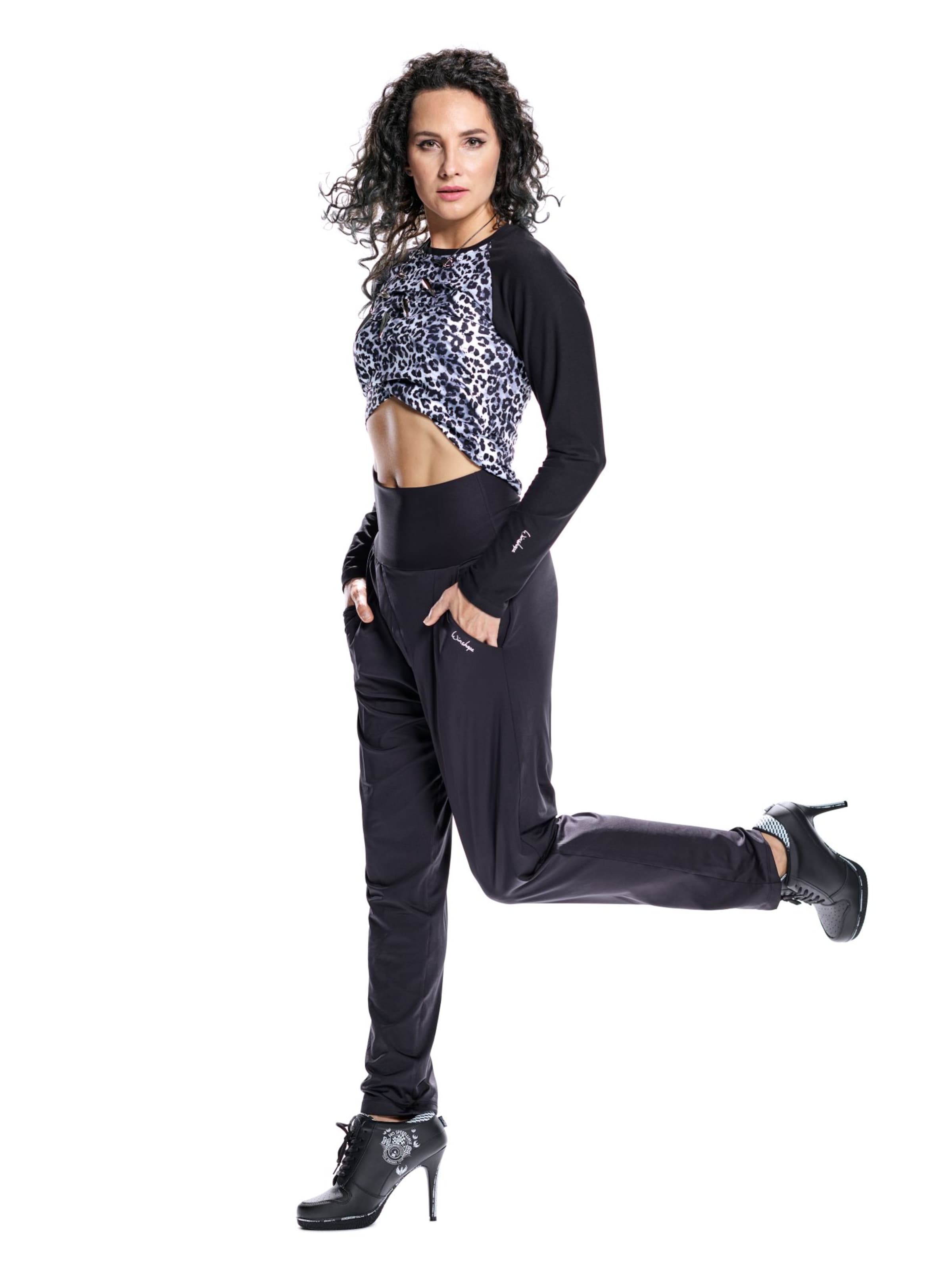 T-shirt fonctionnel 'AET119LS' Winshape en noir