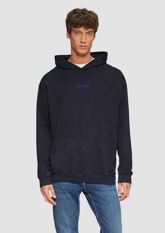 s.Oliver Sweatshirt in Blauw: voorkant