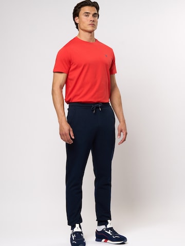 Effilé Pantalon 'Terkel' U.S. POLO ASSN. en bleu