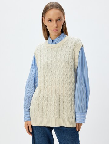 Koton Vest in Beige: front