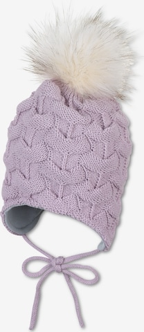 STERNTALER Beanie in Purple: front