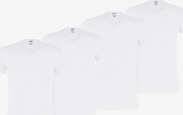 Maglietta di PUMA in bianco: frontale