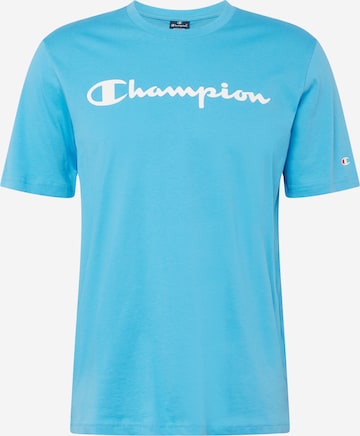 Champion Authentic Athletic Apparel Koszulka w kolorze niebieski: przód