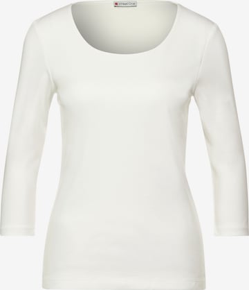 T-shirt 'Pania' STREET ONE en blanc : devant