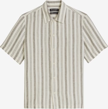 Marc O'Polo Regular Fit Hemd in Grau: Vorderseite