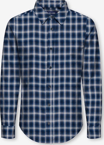 Only & Sons Junior Slim fit Koszula 'OSJGudmund' w kolorze niebieski: przód