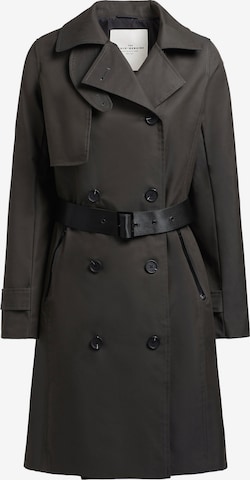 khujo Between-Seasons Coat 'Sarina2' in Brown: front