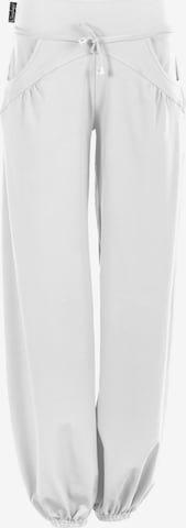 Winshape Свободный крой Спортивные штаны 'WTE3' в Белый: спереди