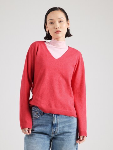 Pullover 'PCBREE' di PIECES in rosa: frontale