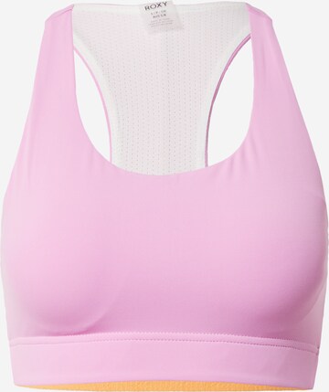 ROXY Sport bh 'MOVES' in Roze: voorkant