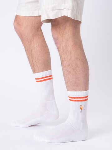 Occulto Sports socks 'Summer' in White