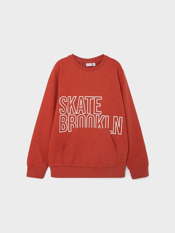 NAME IT Sweatshirt 'Luno' in Red