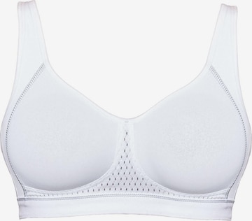 SUSA Bralette Bra in White: front